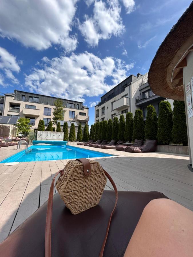 Super Mini Loft With Outdoor Pool. Apartment Palanga Bagian luar foto