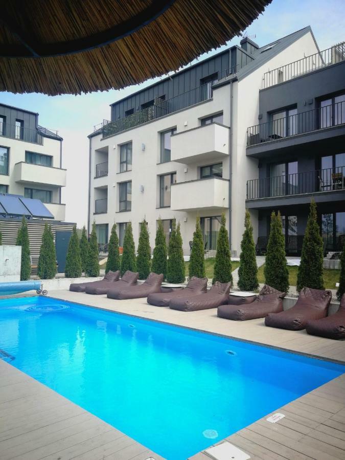 Super Mini Loft With Outdoor Pool. Apartment Palanga Bagian luar foto