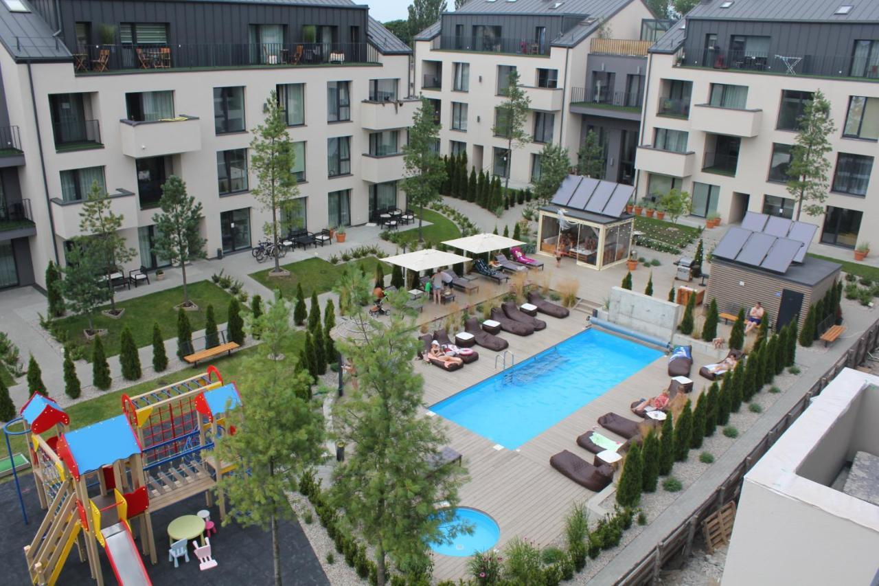Super Mini Loft With Outdoor Pool. Apartment Palanga Bagian luar foto